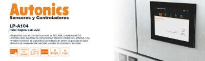 Pantallas PLC + HMI Autonics