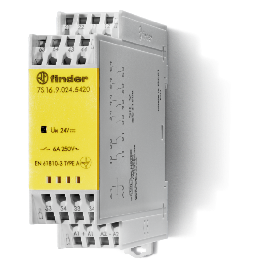 7S16-relè-con-contatti-guidati-modulare